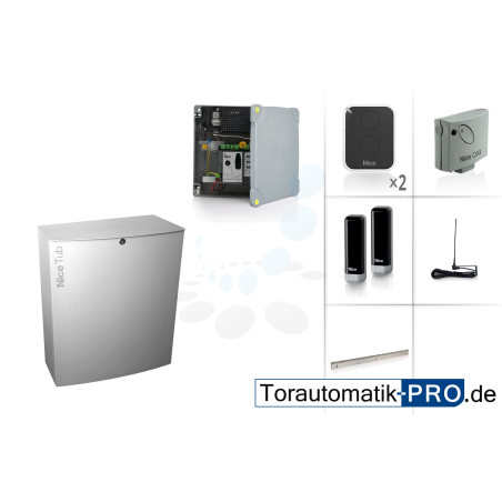 NICE TUB 3 phases 400V motorisation pour portail coulissant - Kit M