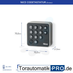 Codetastatur NICE EDSB (BlueBUS)